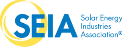 A picture of SEIA's (Solar Energy Industries Association) logo